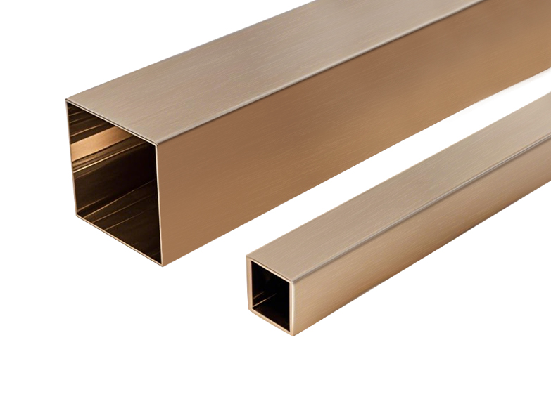 Kobber firkantet rør